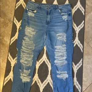 American eagle mom jeans